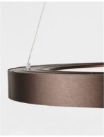 Suspensie Nova Luce Rando Thin, finisaj maro periat, 50 W, cod 9453455 - imagine 5