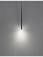 Pendul Nova Luce Giono, finisaj negru satinat, 3 W, cod 9601001 - imagine 6