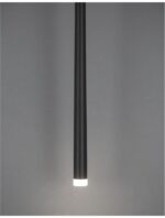 Pendul Nova Luce Giono, finisaj negru satinat, 3 W, cod 9601001 - imagine 5
