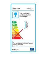 Suspensie Nova Luce Giono, finisaj negru satinat, 12x3 W, cod 9601012 - imagine 2