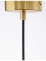 Pendul Nova Luce Lato, finisaj alama antica/sticla, 1 x 12 W, cod 9624061 - imagine 5