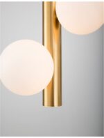 Suspensie Nova Luce Jaklin, finisaj auriu periat/sticla opal, 3x5 W, cod  9724581 - imagine 8
