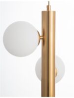 Suspensie Nova Luce Jaklin, finisaj auriu periat/sticla opal, 3x5 W, cod  9724581 - imagine 7