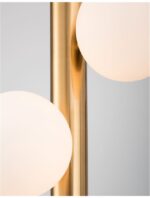 Suspensie Nova Luce Jaklin, finisaj auriu periat/sticla opal, 5x5 W, cod  9724582 - imagine 8