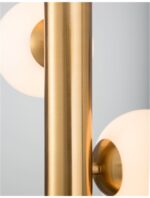 Suspensie Nova Luce Jaklin, finisaj auriu periat/sticla opal, 5x5 W, cod  9724582 - imagine 6