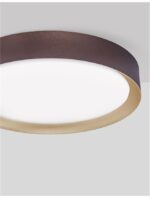 Plafoniera Nova Luce Luton, finisaj maro mat, 47 W, cod 9818451 - imagine 6