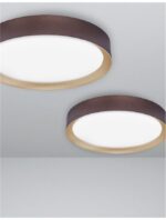Plafoniera Nova Luce Luton, finisaj maro mat, 47 W, cod 9818451 - imagine 5