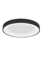 Plafoniera Nova Luce Rando Smart, finisaj negru satinat, 50 W, cod 9853042 - imagine 8