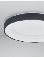 Plafoniera Nova Luce Rando Smart, finisaj negru satinat, 50 W, cod 9853042 - imagine 5