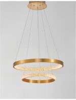 Suspensie Nova Luce Preston, finisaj alama antichizata/acril, 60 W, cod 9862852 - imagine 7