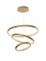 Suspensie Nova Luce Preston, finisaj alama antichizata/acril, 112 W, cod 9862853 - imagine 7