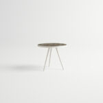 Masa rotunda de cafea Litus 10Deka, diametru 60 cm