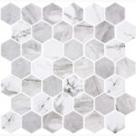 Mosaic Hex XL Onix, rectificata, finisaj mat - imagine 6