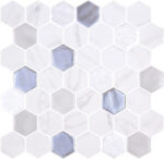 Mosaic Hex XL Onix, rectificata, finisaj mat - imagine 3