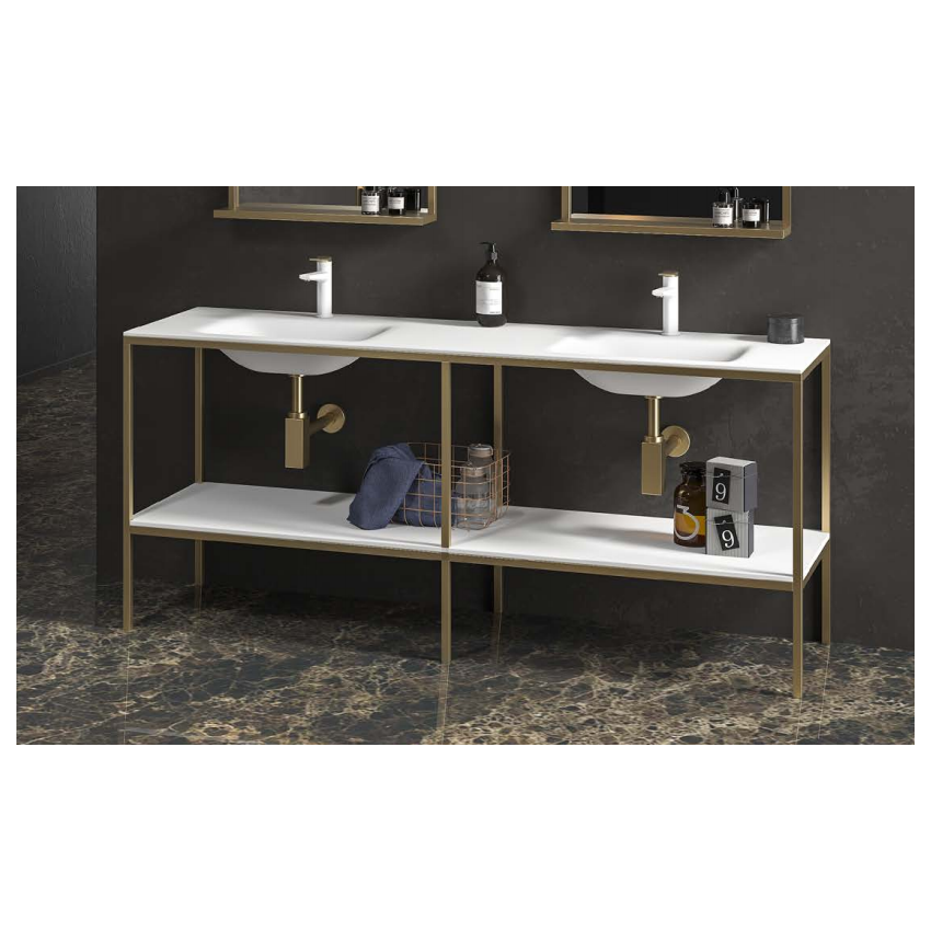 mobilier-de-baie-new-terra-oro-lavoar-175-cm-karag Mobilier de baie Karag New Terra Oro, lavoar 175 cm, auriu - imagine 1