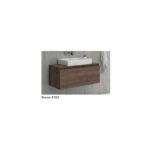 Bază mobilier suspendat Karag Space, 80 cm, blat MDF - imagine 2