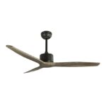 Ventilator Nova Luce negru mat, cod 5231301