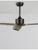 Ventilator Nova Luce negru mat, cod 5231301 - imagine 4
