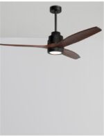 Plafoniera cu ventilator Nova Luce negru mat, cod 5231401 - imagine 7