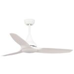 Plafoniera cu ventilator Nova Luce alb mat, cod 5267301