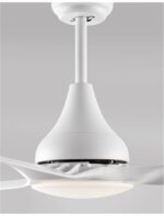 Plafoniera cu ventilator Nova Luce alb mat, cod 5267301 - imagine 5