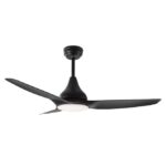 Plafoniera cu ventilator Nova Luce negru mat, cod 5267302