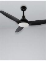 Plafoniera cu ventilator Nova Luce negru mat, cod 5267302 - imagine 7