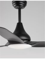Plafoniera cu ventilator Nova Luce negru mat, cod 5267302 - imagine 6