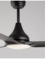 Plafoniera cu ventilator Nova Luce negru mat, cod 5267302 - imagine 5