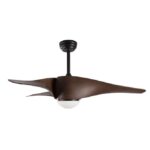 Plafoniera cu ventilator Nova Luce negru mat, cod 5267611