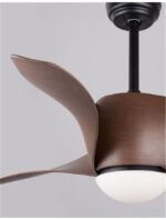 Plafoniera cu ventilator Nova Luce negru mat, cod 5267611 - imagine 5