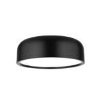 Plafoniera Nova Luce Perleto, negru mat/acril, 3x12 W, cod 526806