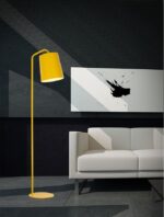 Lampadar galben Nova Luce Stabile, 1x12 W, cod 549601 - imagine 5
