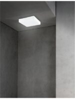 Plafoniera Nova Luce Cube, sticla opal, 1x12 W, cod 6110041 - imagine 5