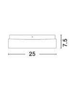 Plafoniera Nova Luce Cube, sticla opal, 1x12 W, cod 6110042 - imagine 3