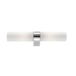 Lampa de baie Nova Luce Polo, aluminiu cromat, 2x5 W, cod 6310541