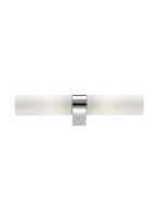 Lampa de baie Nova Luce Polo, aluminiu cromat, 2x5 W, cod 6310541