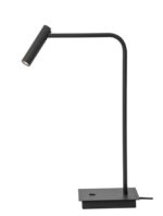 Lampa de masa Nova Luce Sicily, negru satinat, 3 W, cod 7140182 - imagine 5