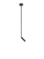 Pendul Nova Luce Sicily, negru satinat, 3 W, cod 7140184