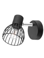 Aplica neagra Nova Luce Fiumicino, 1x5 W, cod 770010