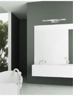 Lampa de baie Nova Luce Modena, aluminiu satinat, 12 W, cod 787001 - imagine 4