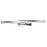 Lampa de baie Nova Luce Modena, aluminiu satinat, 12 W, cod 787001