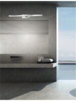Lampa de baie Nova Luce Modena, aluminiu satinat, 18 W, cod 787002 - imagine 4