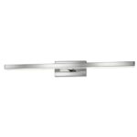 Lampa de baie Nova Luce Modena, aluminiu satinat, 18 W, cod 787002