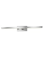 Lampa de baie Nova Luce Modena, aluminiu satinat, 18 W, cod 787002