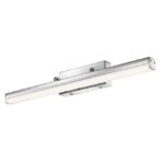 Lampa de baie Nova Luce Vanese, aluminiu cromat, 12 W, cod 787005