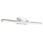 Lampa de baie Nova Luce Vanese, aluminiu cromat, 18 W, cod 787006