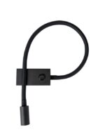 Aplica Nova Luce Geneva, negru satinat, cod 8126582