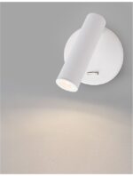 Aplica Nova Luce Laredo, alb satinat, 3 W, cod  8140521 - imagine 5