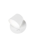 Aplica Nova Luce Amadeo, alb mat, cod 8223601